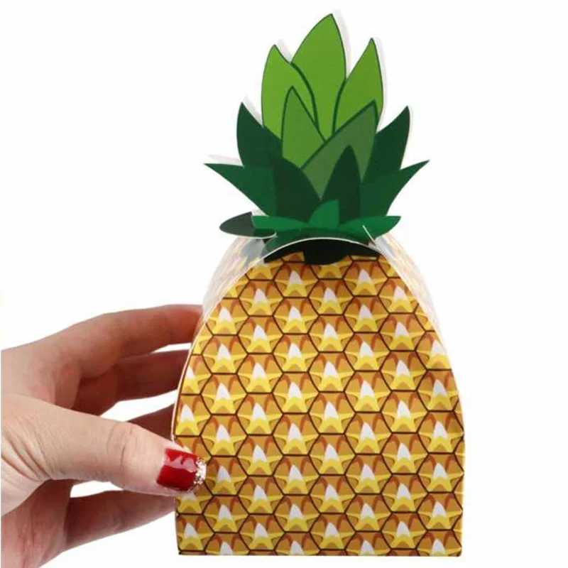 

Pineapple Candy Box Hawaii Party Decor Summer Beach Pineapple Box Hawaiian Party Gift Box Supplies Aloha Party Safari Decor