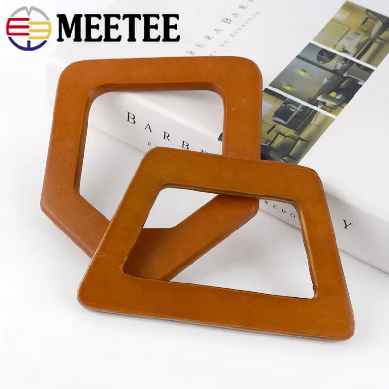 Meetee 1 пара/3 пары 14X1 2 см/8 6 х14 см деревянная застежка поцелуй ручки пряжки с зажимом