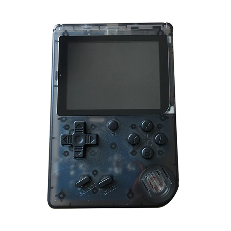 Tr-black Новейшая версия ретро портативная игровая консоль встроенный 168 игр 3,0 дюймов цветной ЖК-экран мини-Видео игровой плеер принимает два игрока - Цвет: Tr-black
