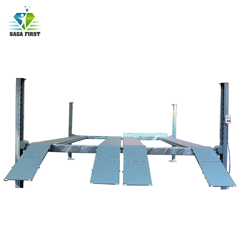 

4 Post Double Deck Car Lift with Hydraulic System
