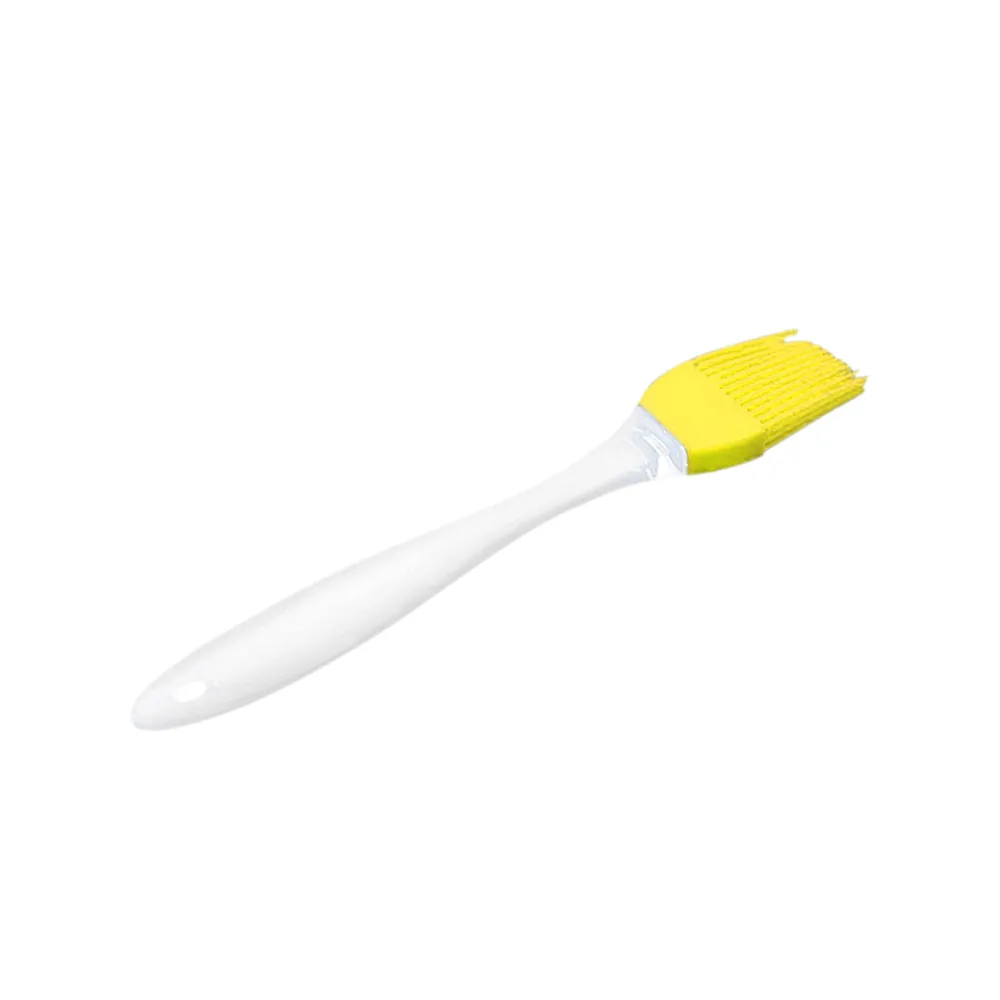 Yellow Новейшая силиконовая жаропрочная форма для хлеба кисточки для приготовления пищи кондитерское масло кисточка для смазывания гриля инструмент цвет случайный# F - Цвет: Yellow
