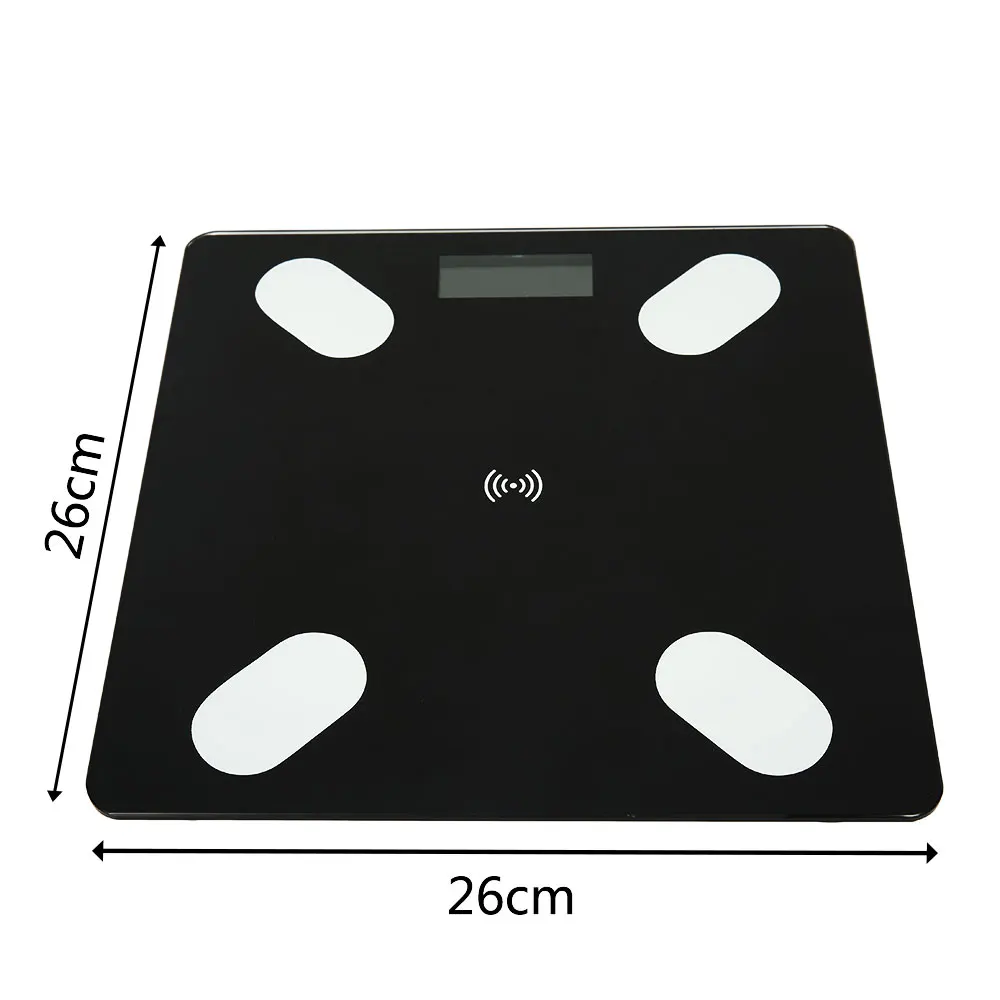 

Body Fat Scale Floor Scientific Smart Electronic LED Digital Weight Bathroom Scales Balance Bluetooth APP Android IOS