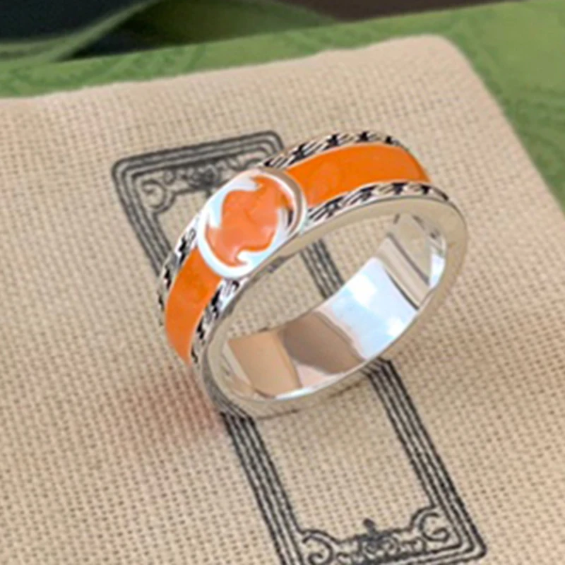 Кольцо из серебра Ag925 пробы роскошное Брендовое ювелирное изделие модное кольцо