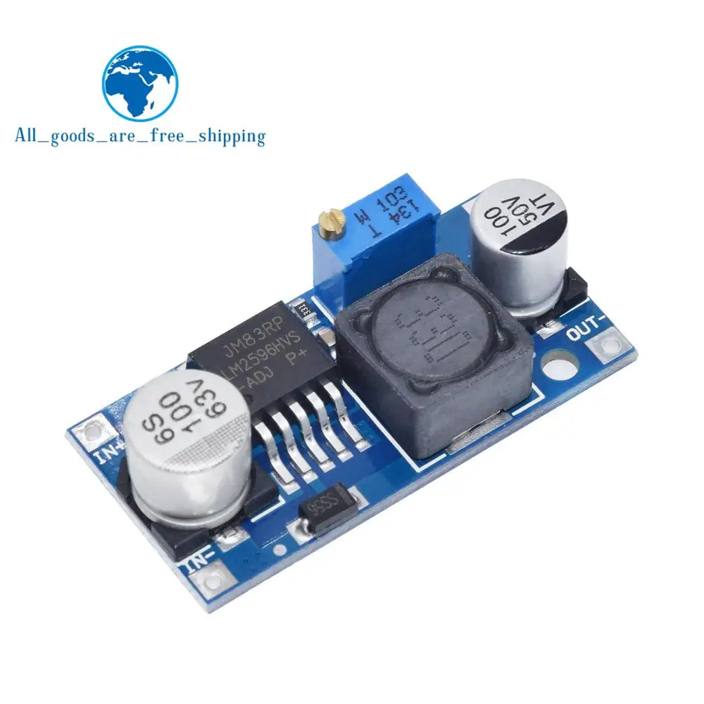 Высокое качество 3A Регулируемый DC-DC LM2596 LM2596S вход 4 V-35 V Выход 1,23 V-30 В постоянного тока dc понижающий Питание Регулятор модуль