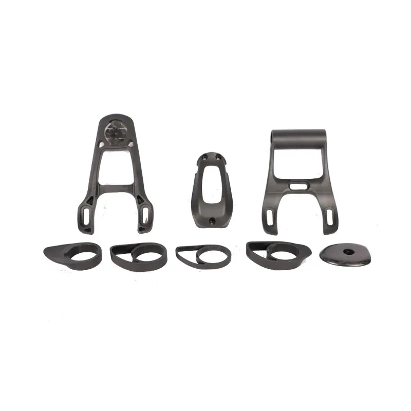 

5D Full Carbon Road Bicycle Handlebar Integrated Drop Bar 28.6mm UD Weave with Bike Computer Mount Special Spacer Light Mount