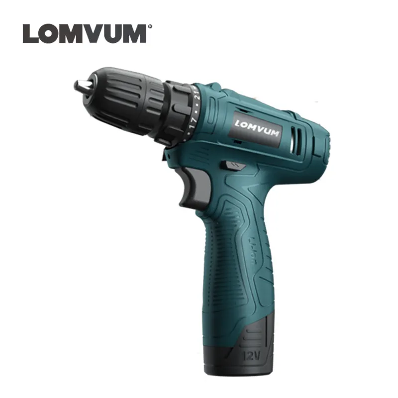 LOMVUM аккумуляторная отвертка 12 В с литиевым аккумулятором Электрическая зарядкой