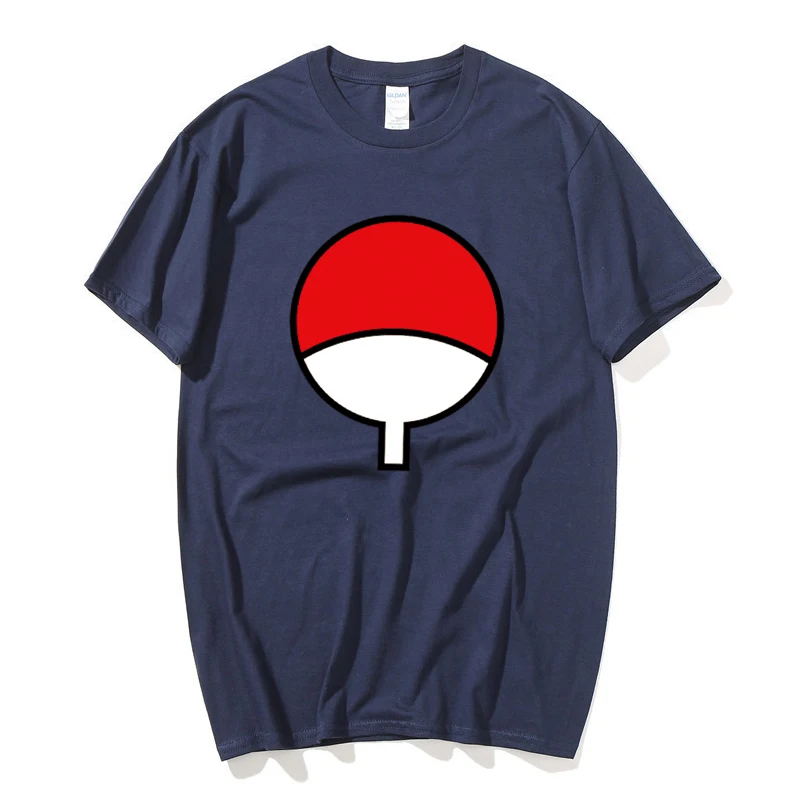 Мужская футболка Наруто Лето Харадзюку крутая унисекс с коротким рукавом