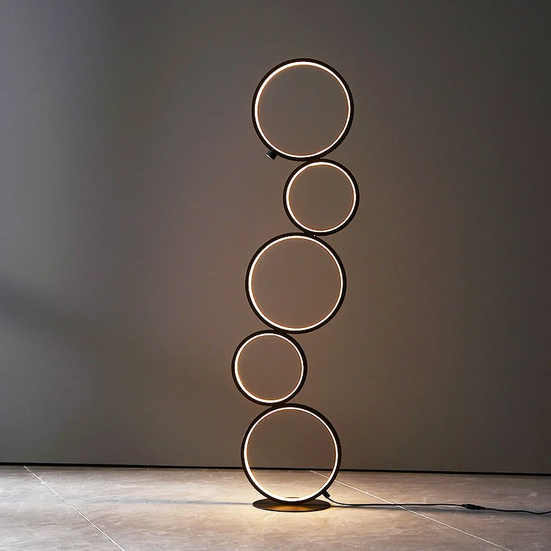 

Modern Ring Touch Switch LED Floor Lights Art Interior Decoration Home Nordic Decor Floor Lamp Standing Lamps for Living Room