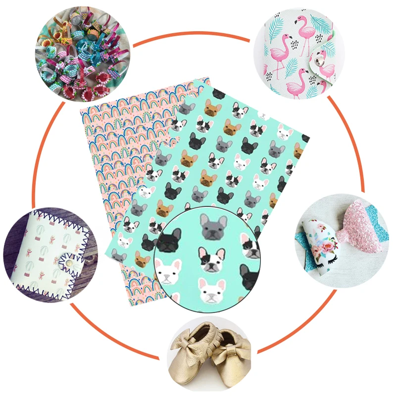 IBOWS листы из искусственной кожи с принтом в виде Медузы|Ткань| |