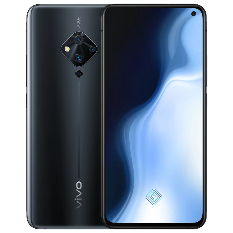 Новая модель Vivo S5 Sim бесплатный телефон Snapdragon 712 Android 9,0 6,4" Super Amoled 8 ГБ ОЗУ 128 Гб ПЗУ 48,0 Мп+ 32,0 Мп+ Мп - Цвет: 8gb 128gb black