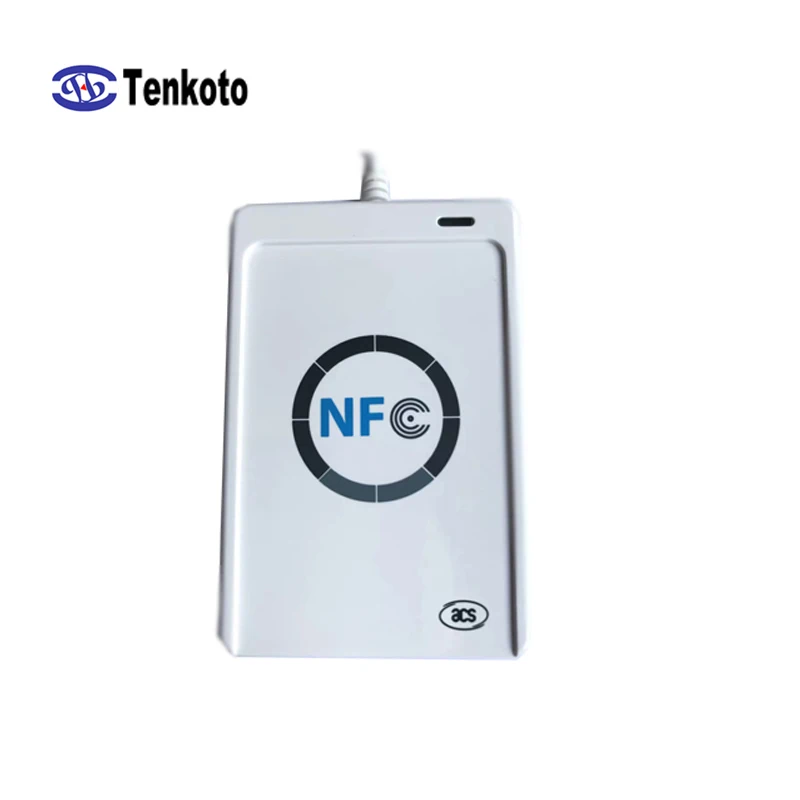 USB NFC считыватель карт писатель ACR122U-A9 Китай Бесконтактный RFID считыватель карт Windows Беспроводной NFC считыватель