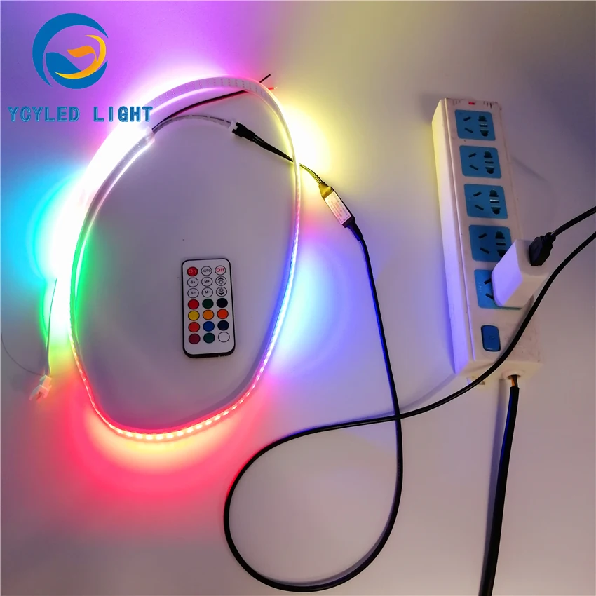 1 м 5 в usb ws2812b 144 светодиода цифровая программируемая 5050smd rgb Светодиодная лента ws2812