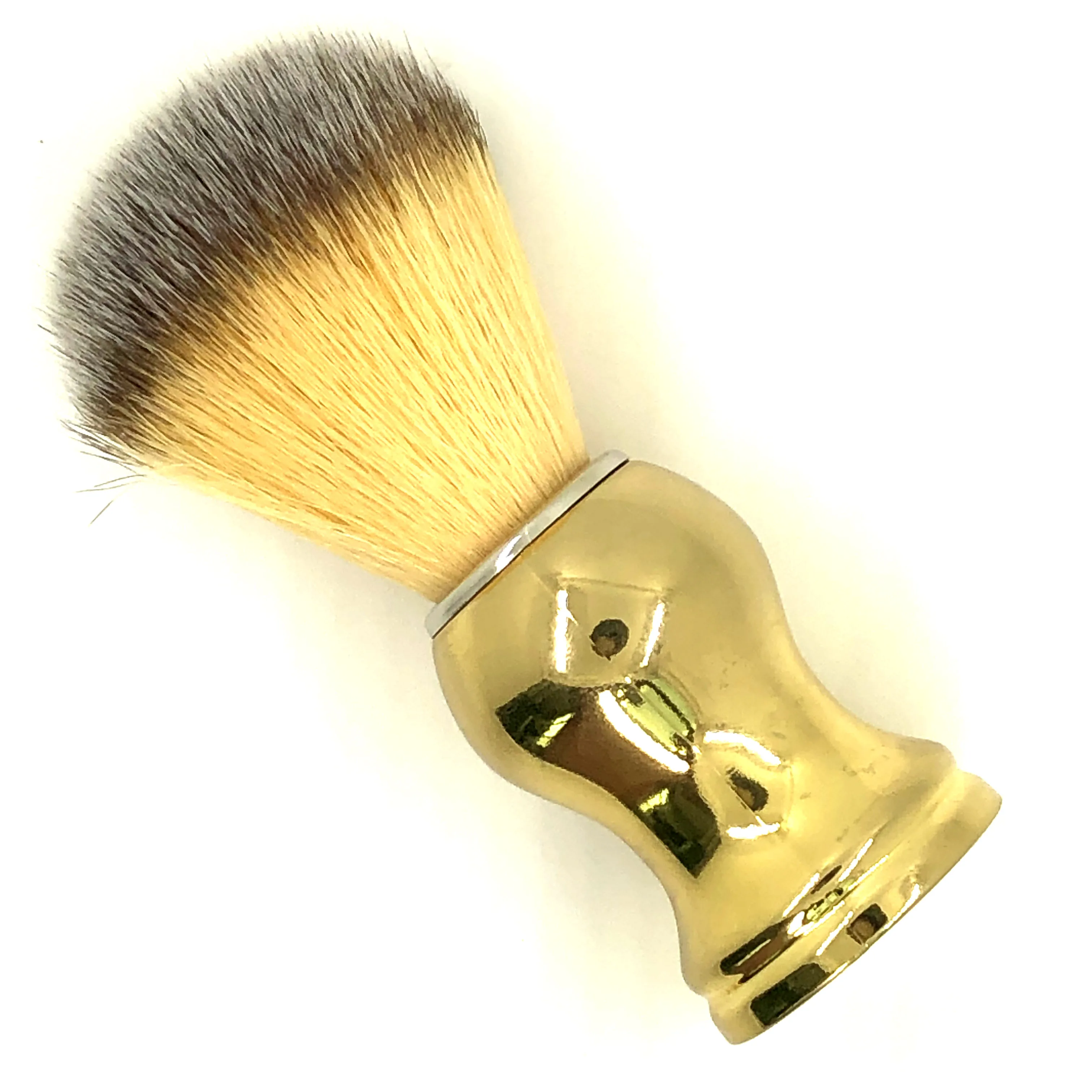 CSB синтетическая нейлоновая мягкая щетка для бритья мужчин золотая ручка