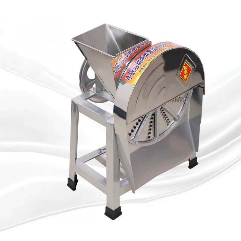 

Electric vegetable slicing machine Cassava Pumpkin Sweet potato Radish shredding machine Agricultural grain processing machine