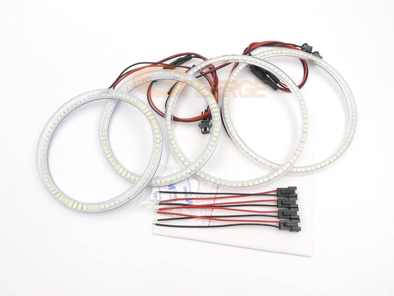 Ультра яркий SMD СВЕТОДИОДНЫЙ ангельские глазки набор колец Дневной светильник