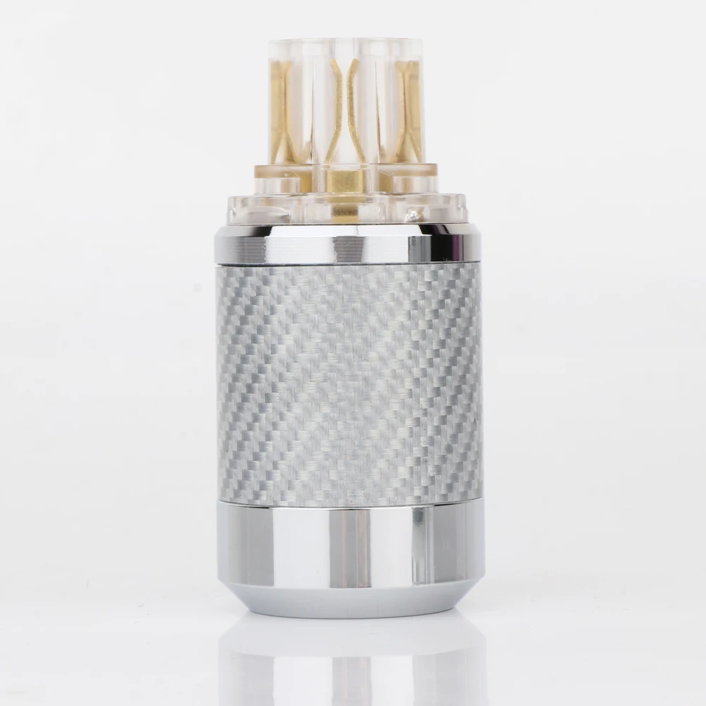 Кабель питания с позолоченным штекером из углеродного волокна Hi-Fi для