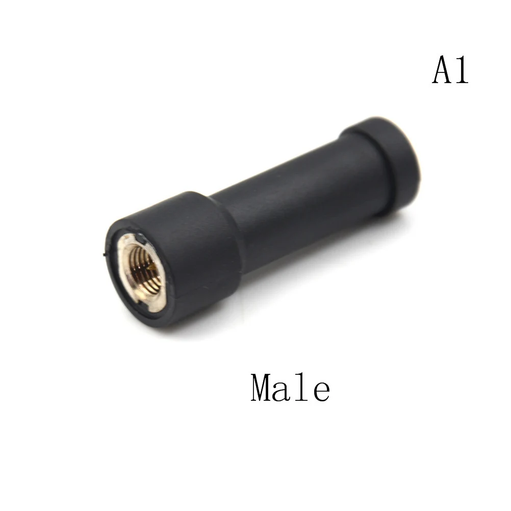 Черный Мини короткая антенна SMA UHF 400 480 МГц для Kenwood Baofeng Портативная радиостанция
