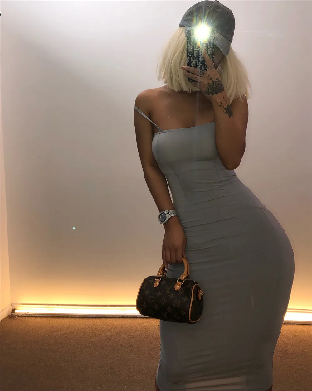 Женское облегающее платье KGFIGU вечерние мягкие Повседневные платья из стрейчевой