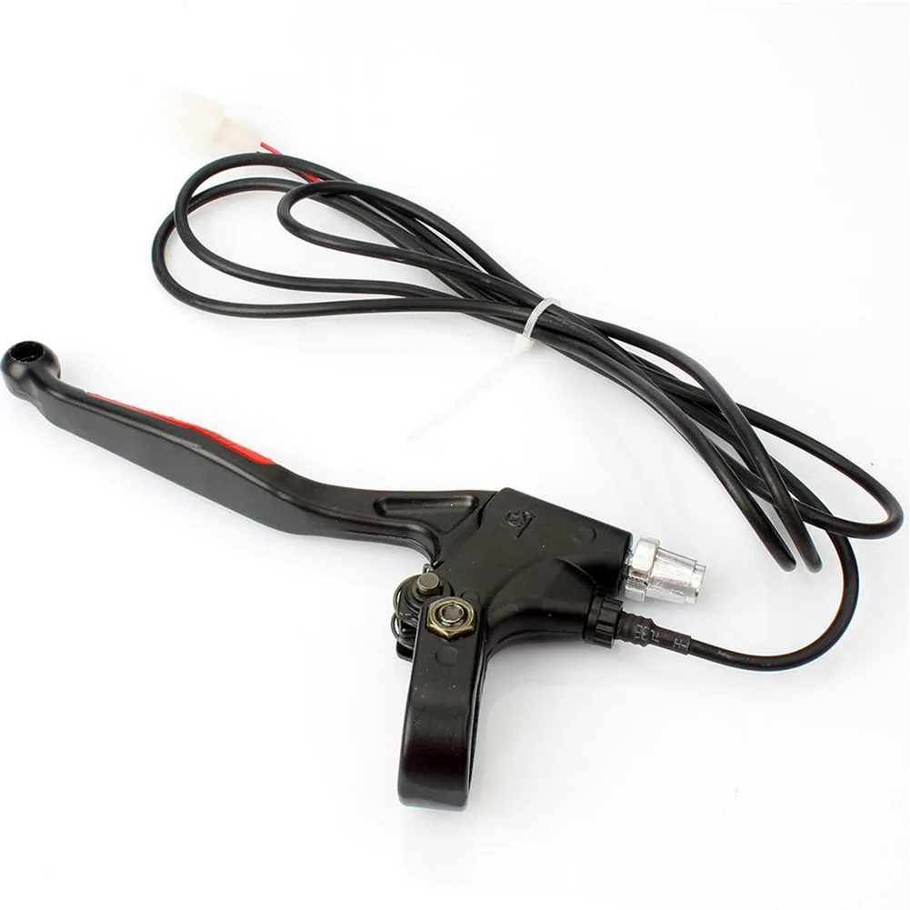 Aluminium Non Slip Brake Lever Handle Right Hand Scooter Accessories Wired Lightweight Durable Switch Clutch Cable For E Bike | Автомобили