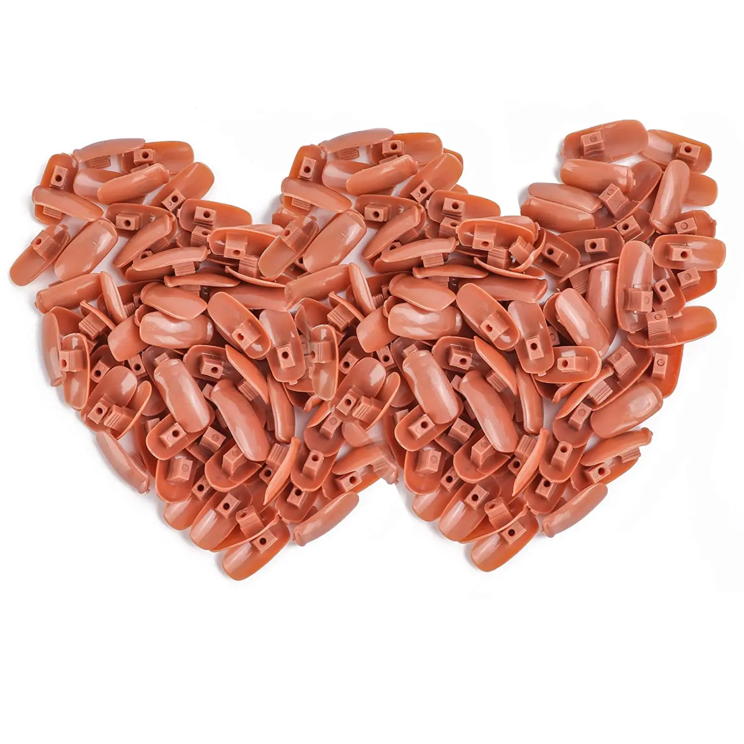 

Full Cover Display Fake Manicure Acrylic Gel Nail Art Tools 100pcs/Bag Model Practice Hand Original Accessory Finger Tips