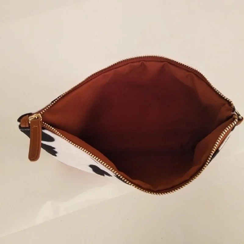 Оптовая продажа Domil бесконечная воловья/леопардовая сумка на ремешке из воловьей