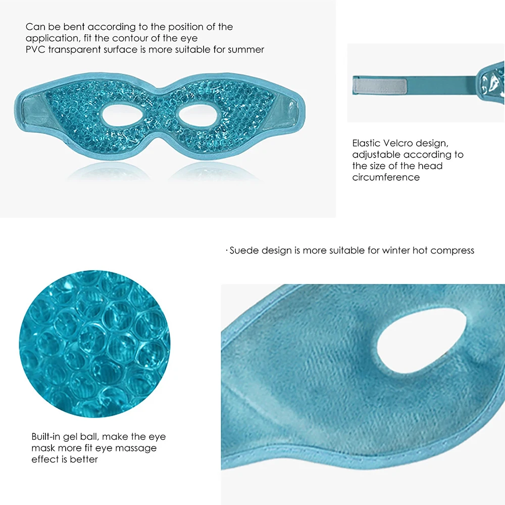 Маска для глаз гелевая охлаждающая 1 шт. | Красота и здоровье