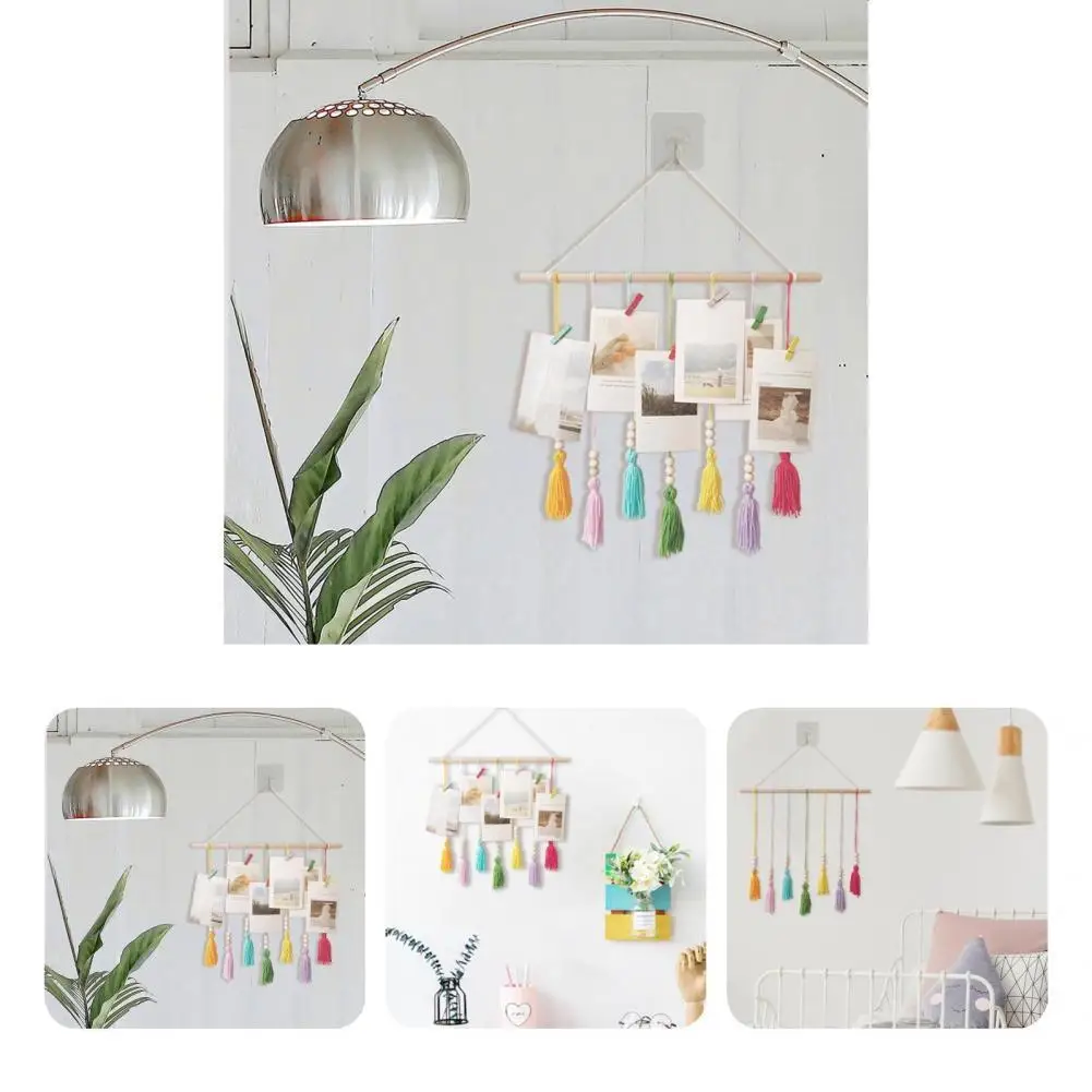 

Non-allergic Acrylic Fiber Wall Pendant Hairpin Storage Rope for Nursery