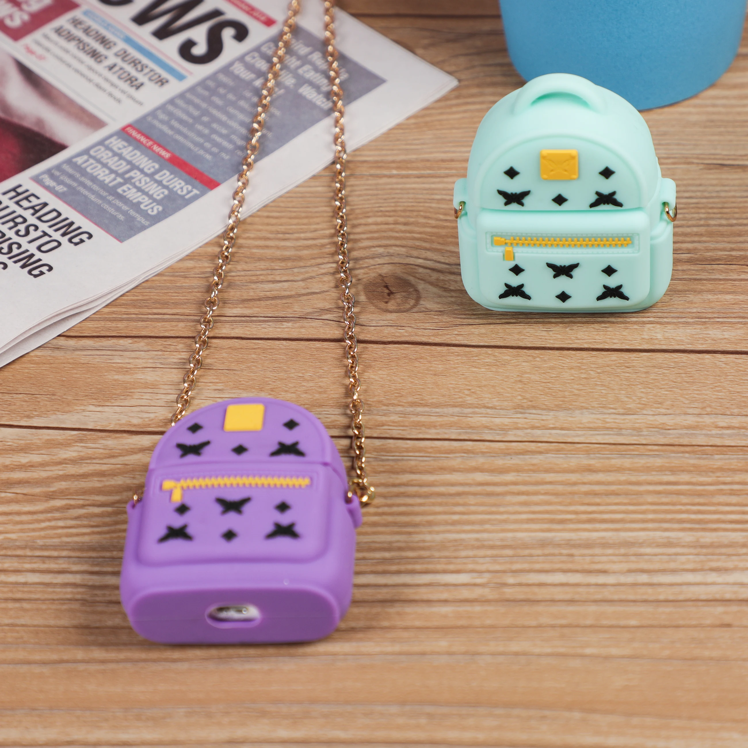 

airpod protective cover for airpod 1/2 custom earphone accessory bag backpack design protective cover