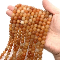 natural stone red aventurine beads red aventurine beads 6 8 10 mm select size for jewelry making necklace bracelet accessories