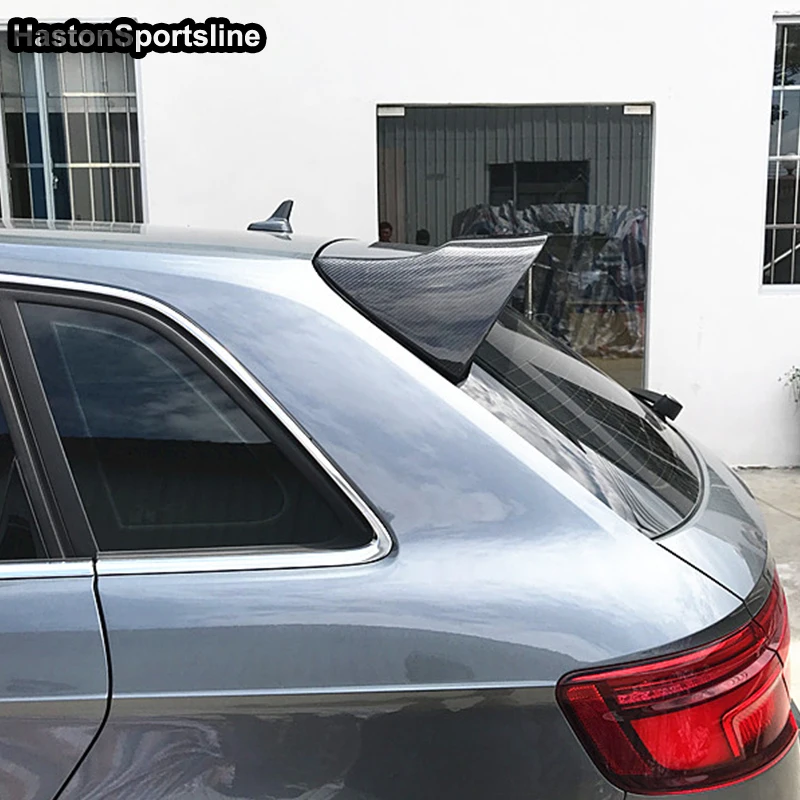 Задний спойлер на крышу A3 из углеродного волокна окно для Audi Sline S3 RS3 Тип 8 в