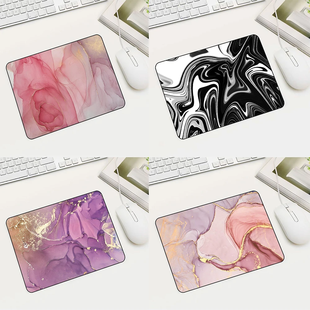 

Small Mouse Pad Marble Texture Map 220x180/250x290 Laptops PC Gaming Keyboard Gaming Accessories Desktop Mat Gaming Mouse Pad