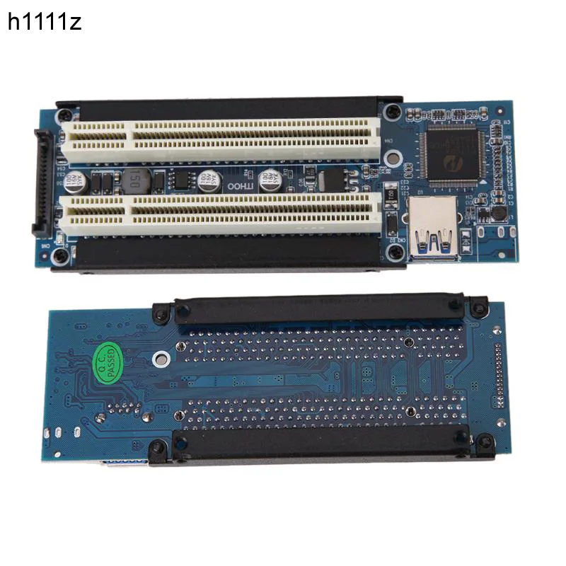 переходная карта pci e express x1 на dual pci рай