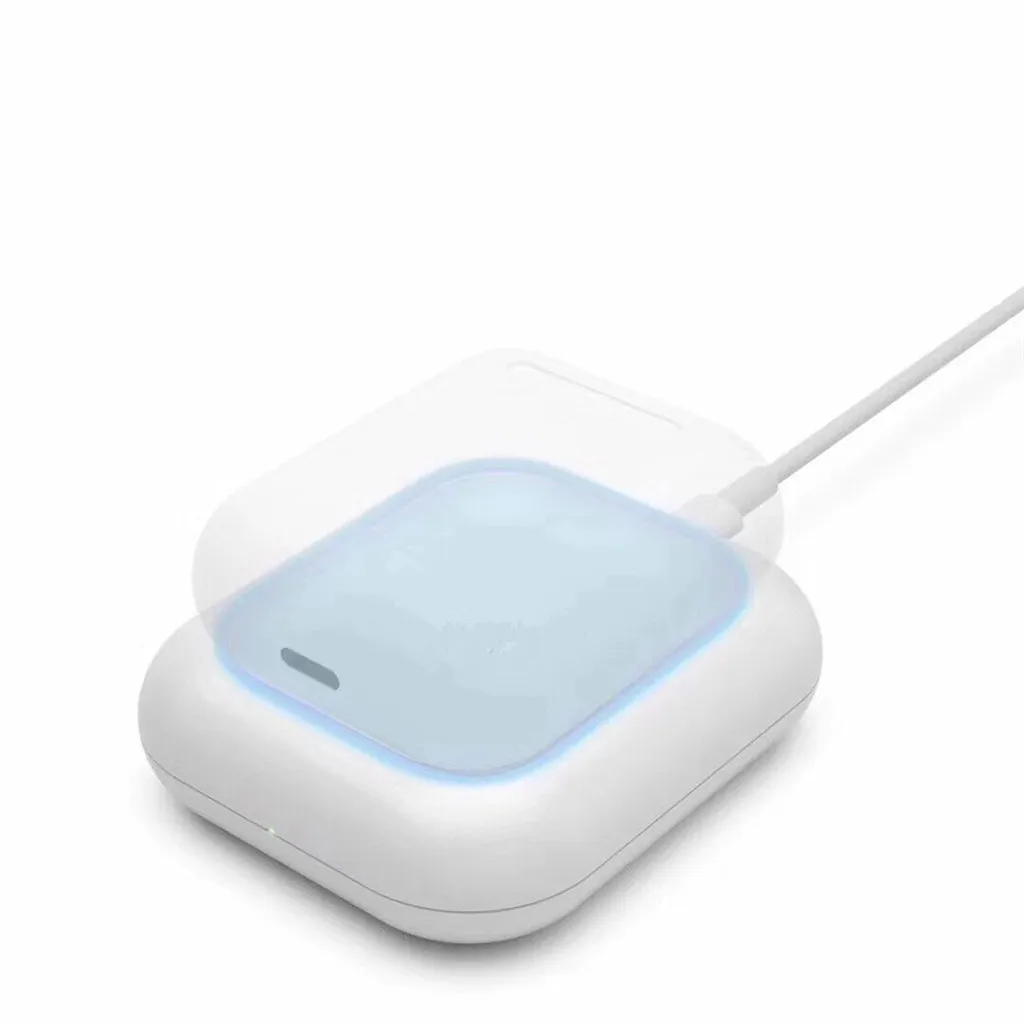 Беспроводное зарядное устройство для наушников умная док станция Airpods Pro 2019