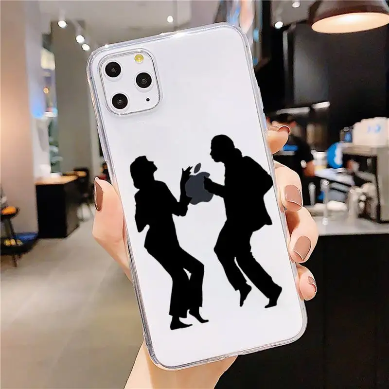 

Greatest movie ever made Pulp Fiction Phone Case Transparent soft For iphone 5 5s 5c se 6 6s 7 8 11 12 plus mini x xs xr pro max