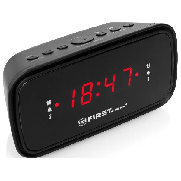 Clock Radio First FA-2406-6-Black | Дом и сад