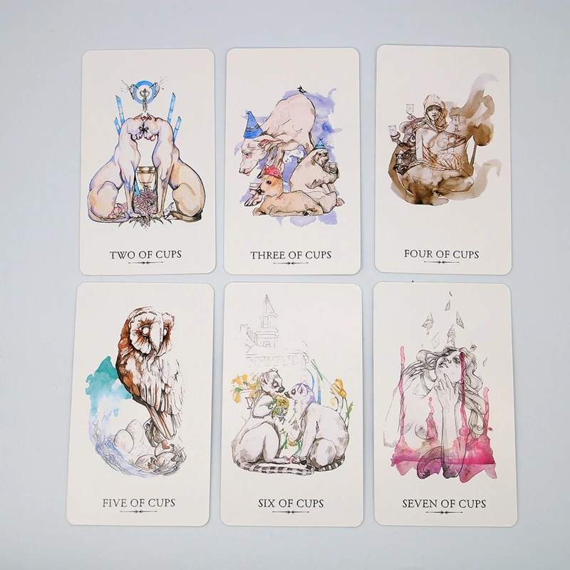 

Deck The Linestrider Tarot Full English Oracle Mysterious Divination Fate Family Party Board Game 78 Cards