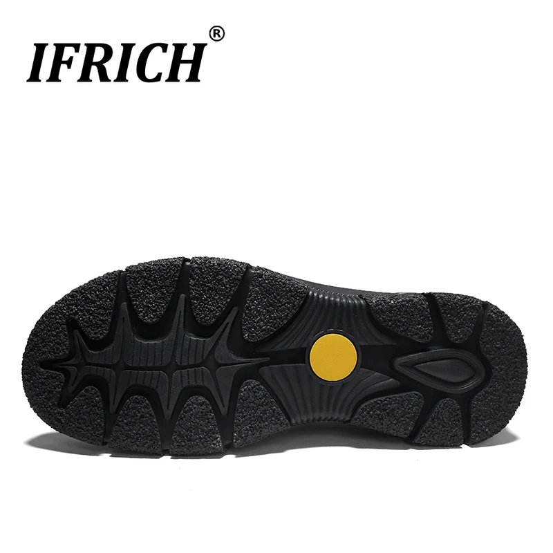 Новые стильные Нескользящие охотничьи ботинки для мужчин на шнуровке мужские