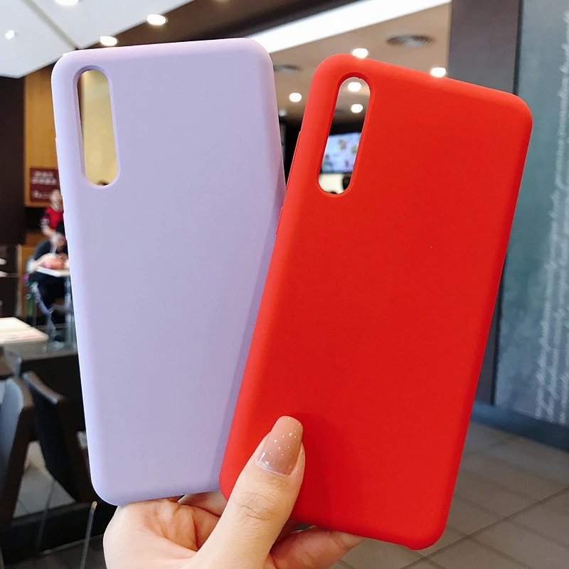 Original silicone case for Huawei P20 Lite P30 Mate 10 20 Pro 20X Y6 Y7 Y9 2018 |