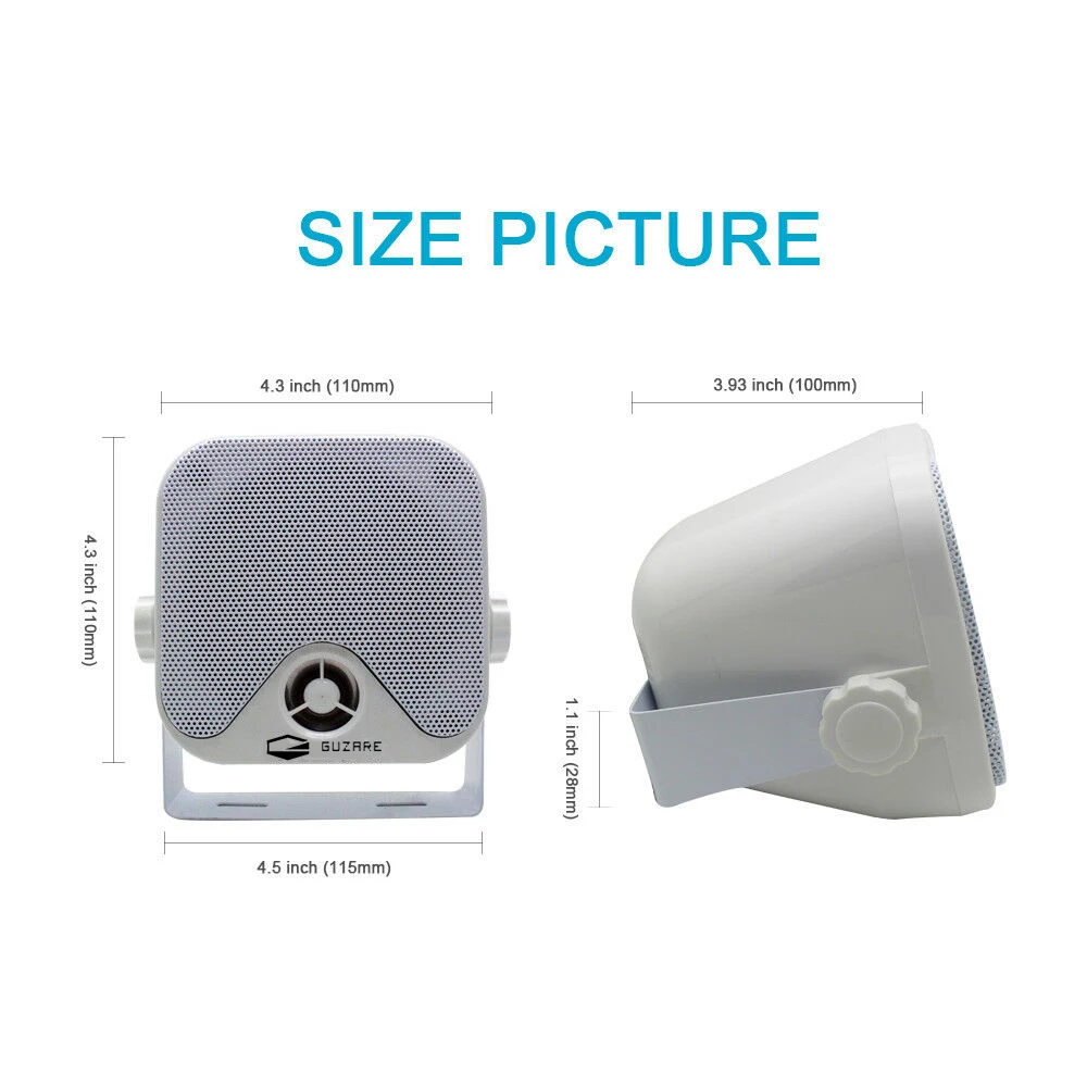 Водонепроницаемый морской стерео радио Bluetooth аудио приемник MP3 автомобильный dvd