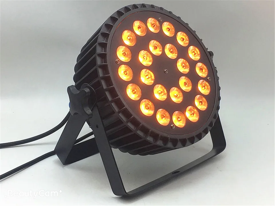 Светодиодный Par 24x18 Вт RGBWA УФ светильник s 6in1 светодиодный для профессиональных сценических светильник RGBW 4in1 светильник ing мытья этапа светильник
