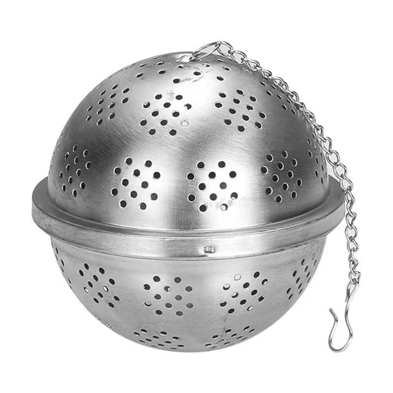 

2 Pcs Ball Tea Infuser Mesh Filter Stainless Steel Ball Teakettles Strainer Home Kitchen Gagets Tools