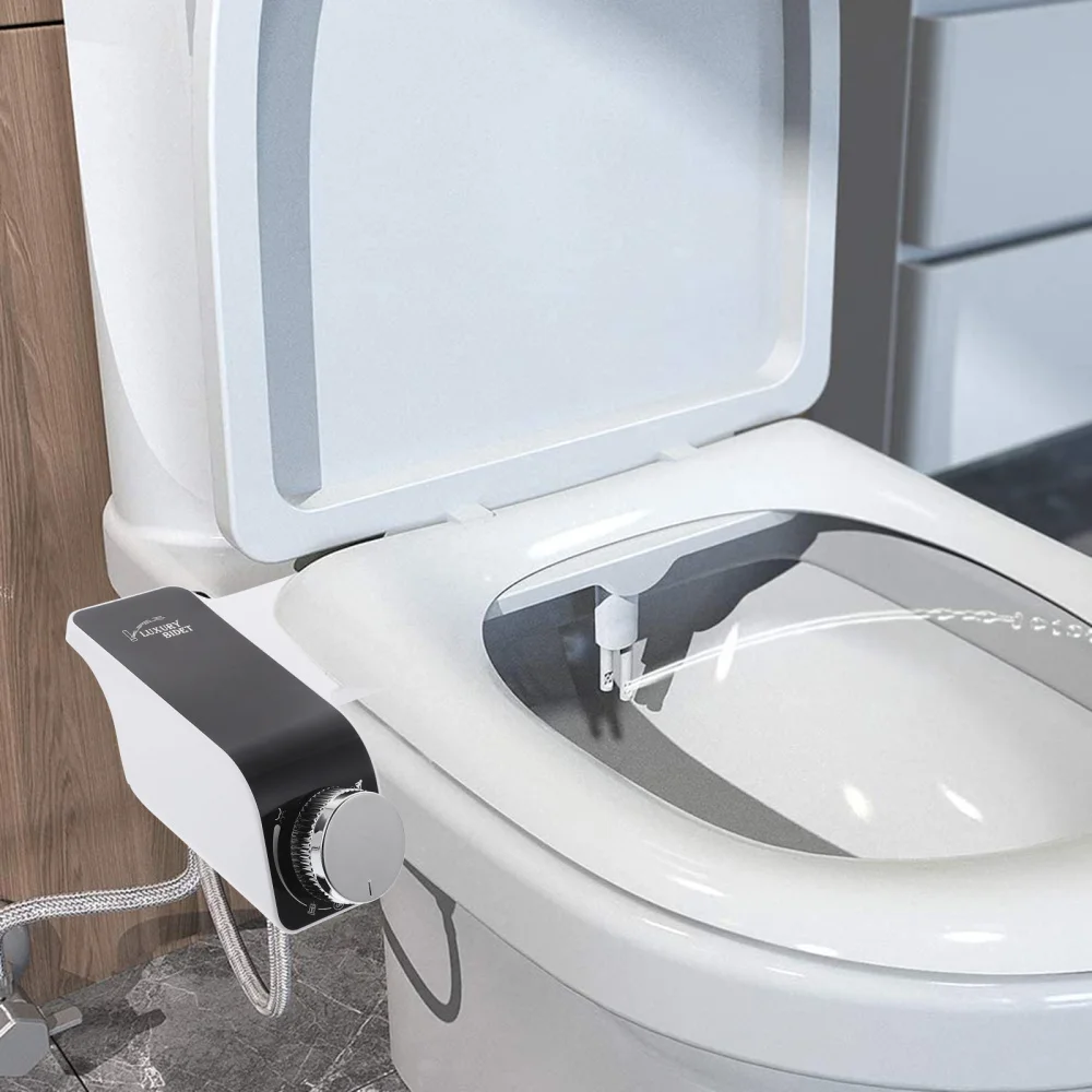 

Bidet Toilet Seat Attachment Dual Nozzle Bidet Sprayer Toilet Bidet Cleaner
