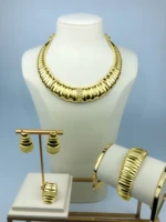 guomei 2021 new jewelry unique jewelry dubai costume jewelry sets for women b0001