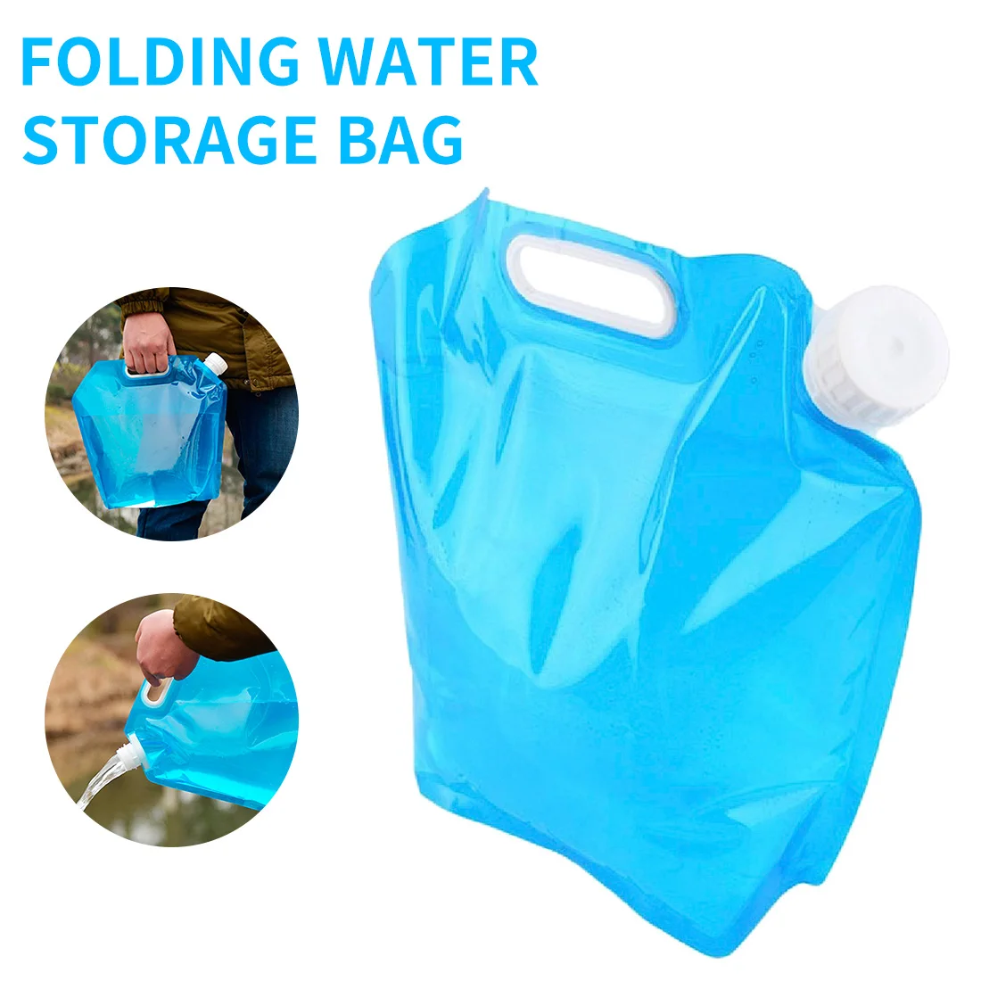 Горячая 5L открытый складной стол питьевой воды сумка автомобилей контейнеровоз