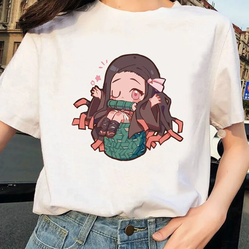 

Hot Japanese Anime Demon Slayer T Shirt Men Kawaii Kimetsu No Yaiba Graphic Tees Tanjirou Kamado Unisex Tops Funny Tshirt Male