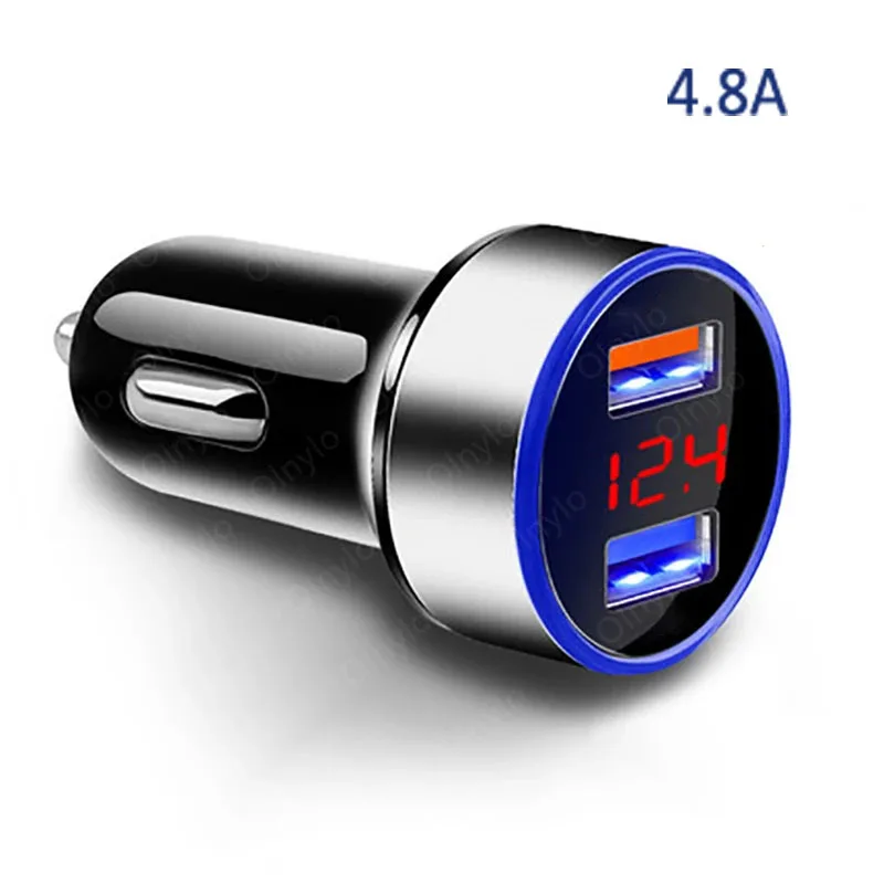 

Car Charger Fast Charge One For Two Cigarette Lighter Car Mobile Phone Charger Conversion Plug Car Charger Flash Charge