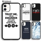 Чехол для телефона krajew I m An инженер I m хорош в математике для iPhone 5s 6s 7 8 plus X XR XS 11 12 13 pro max Samsung Galaxy S8 S9 S10
