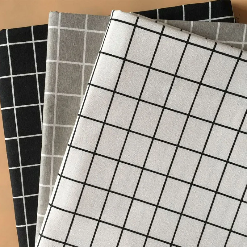 Из хлопка и льна с печатью на ткани для DIY Sewig полиэфир хлопчатобумажной изделия