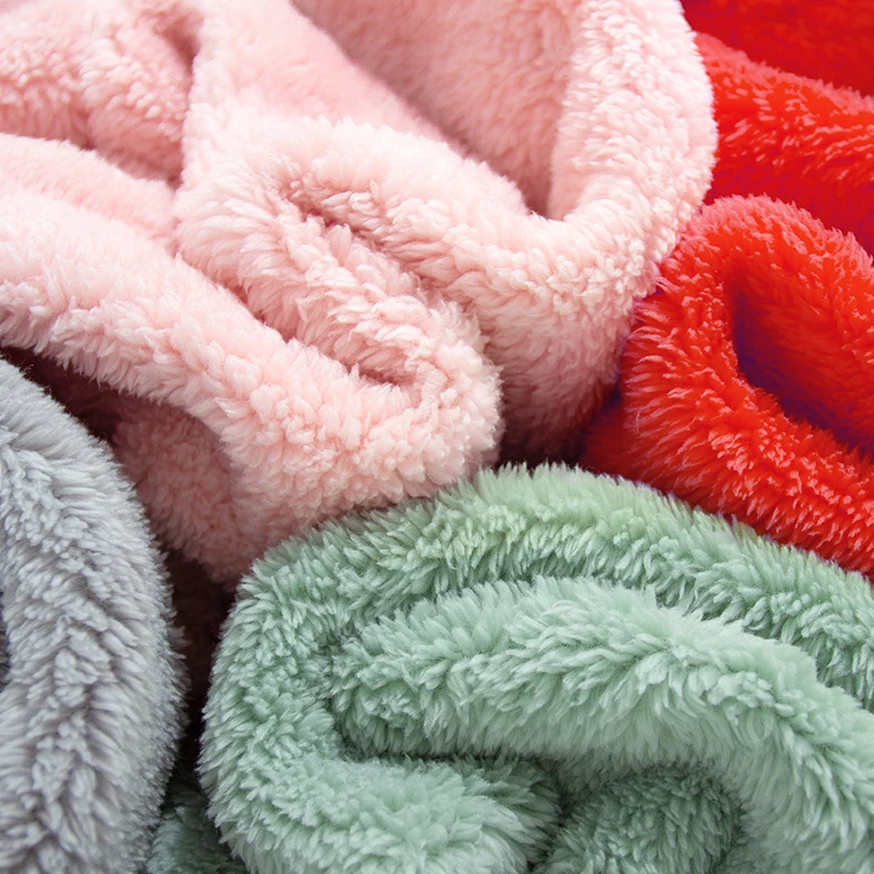 Осенне зимние флисовые куртки для мужчин и женщин из бархата кораллового цвета