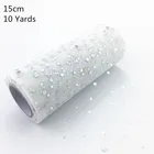 10 ярдоврулон, блестящая ткань 15 см